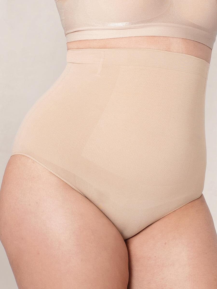 Calcinha modeladora de cintura alta - Empina Bumbum - Moda em Forma