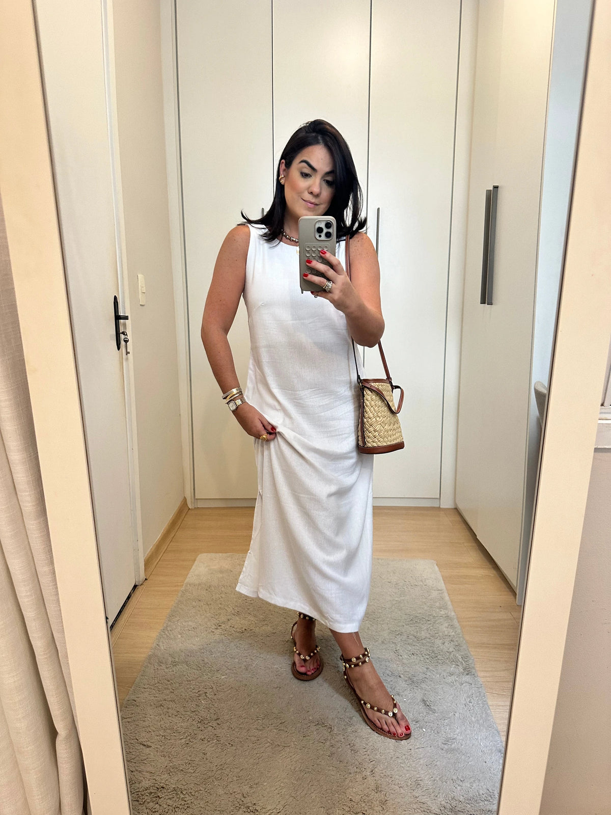 Vestido Antônia linho