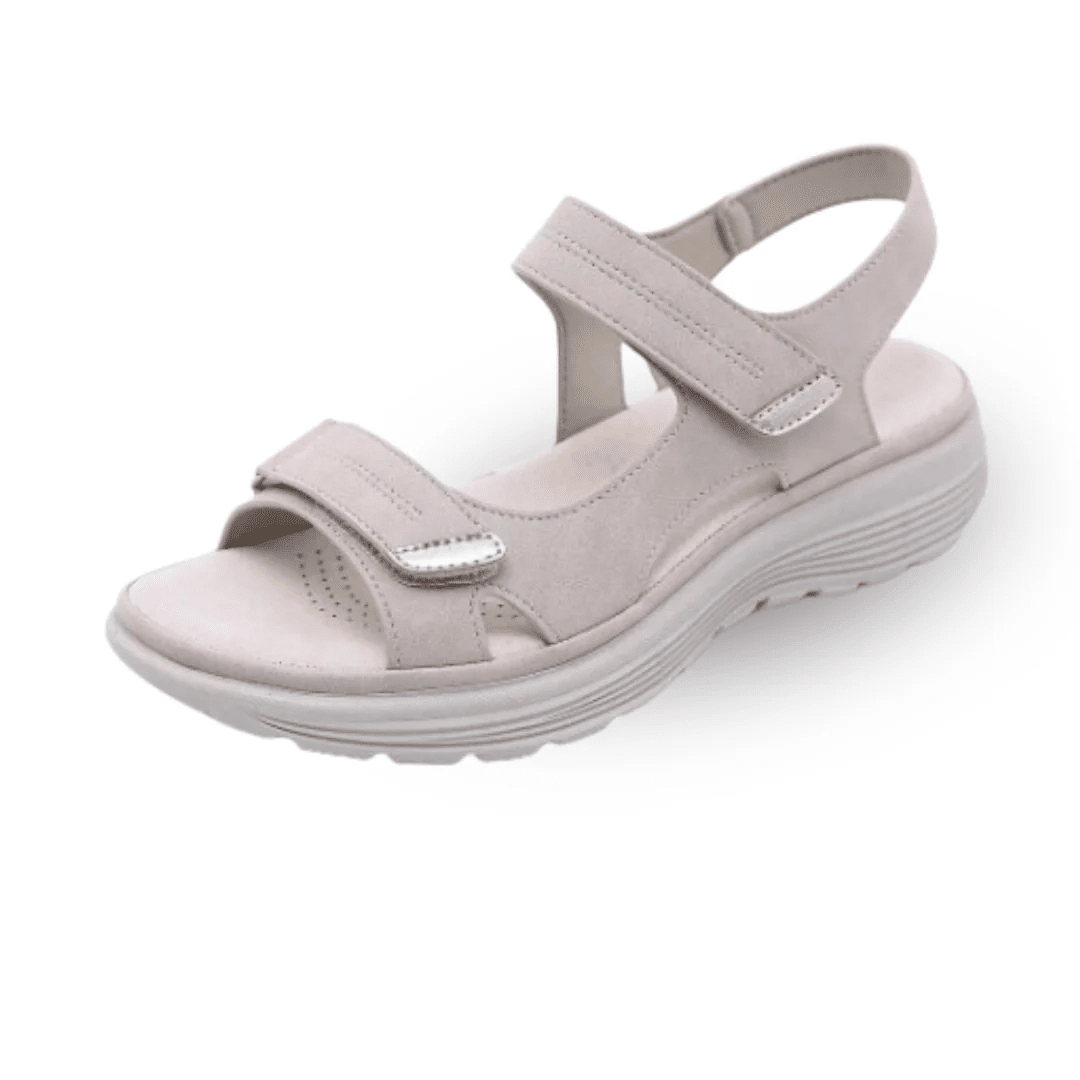 Queima de Estoque - Sandália Ortopédica Conforto Flex Sandália Ortopédica MRL-195 Miralleve Cinza 34
