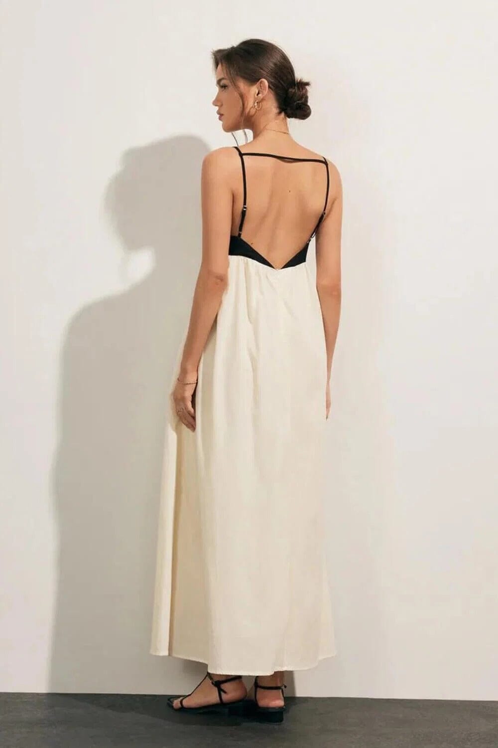 Vestido Longo em Linho Emily Vestido Longo MRL-154 Miralleve