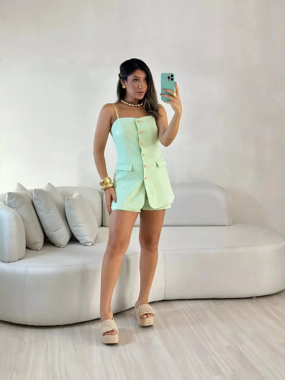 Conjunto Carmen Conjunto Carmen MRL-146 Miralleve Verde PP 