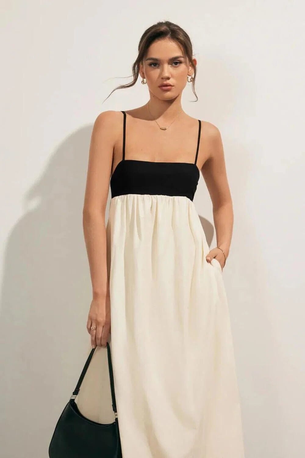 Vestido Longo em Linho Emily Vestido Longo MRL-154 Miralleve 