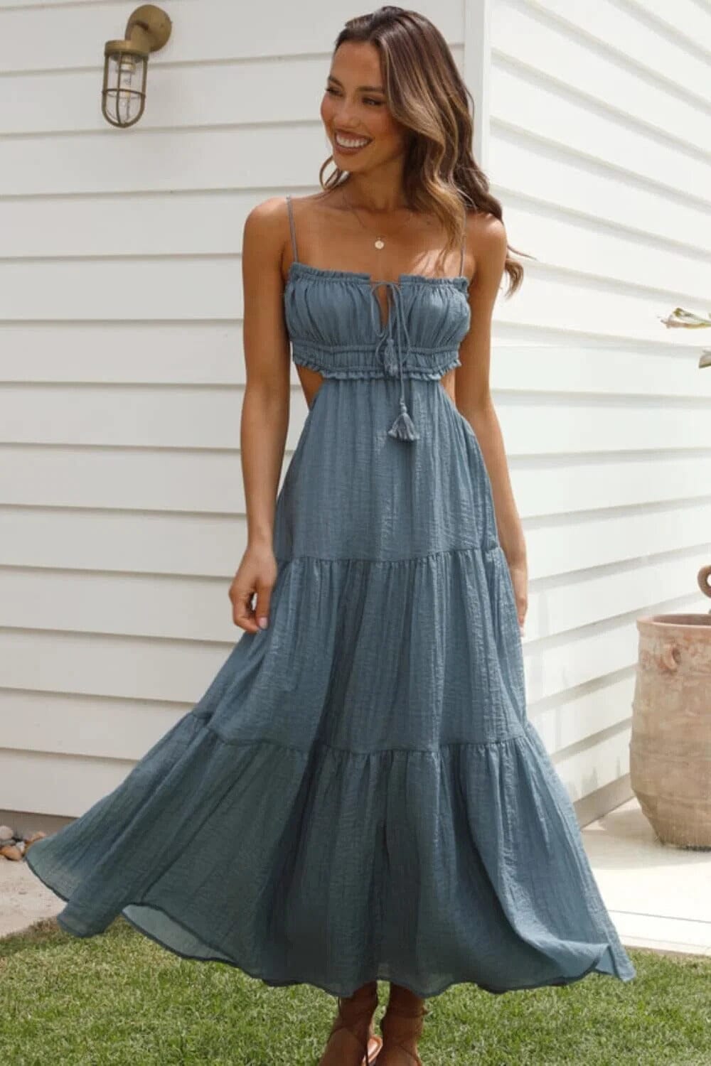 Vestido Midi Pauline Vestido Midi MRL-107 Miralleve 